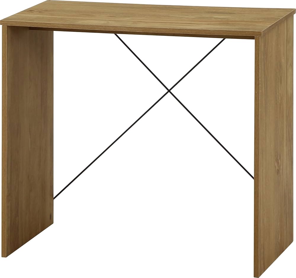 新品・送料無料】ワークデスク 幅80 ABR/OAK